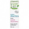 SO BIO - Soin Nutritif à lAloe Vera Bio pour Peaux Sensibles - Hydrate et Apaise la Peau du Visage - 50Ml - Lot De 2 - Vendu