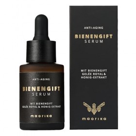 maorika Sérum anti-rides avec venin dabeille - Soin du visage anti-âge hautement dosé avec gelée royale et extrait de miel - ...