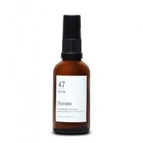 47 Skin Sérum réparateur anti-imperfections et cicatrices enrichi en chitoderme dargent pour tous les types de peau, hydrata