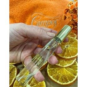 PARFUM DE POCHE pour Femme CAMPOS DE IBIZA à la Mandarine printanière – senteur Vivifiante, Traditionnelle et Naturelle –Flac