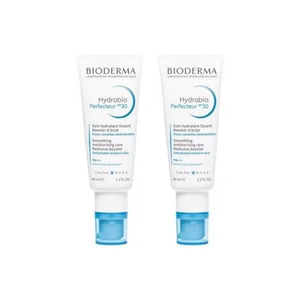 Hydrabio | Soin Perfecteur SPF30 | Booster dEclat | Hydratant & Lissant | Peaux Sensibles & Déshydratées | Formule parfumée ...