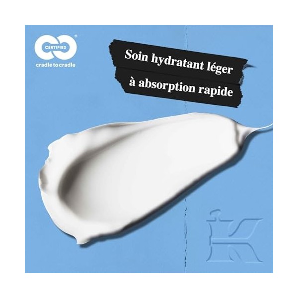 Kiehls, Crème Ultra Facial Visage Hydratante, Jusqu’à 72 H d’Hydratation*, Squalane, Glycoprotéine Glaciale & Pro-Céramides, ...