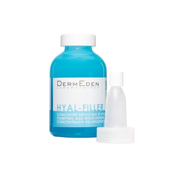 Laboratoires DermEden - Concentré Repulpant et Hydratant 30 ml - Réduit les rides, Améliore lhydratation et Stimule le colla ...