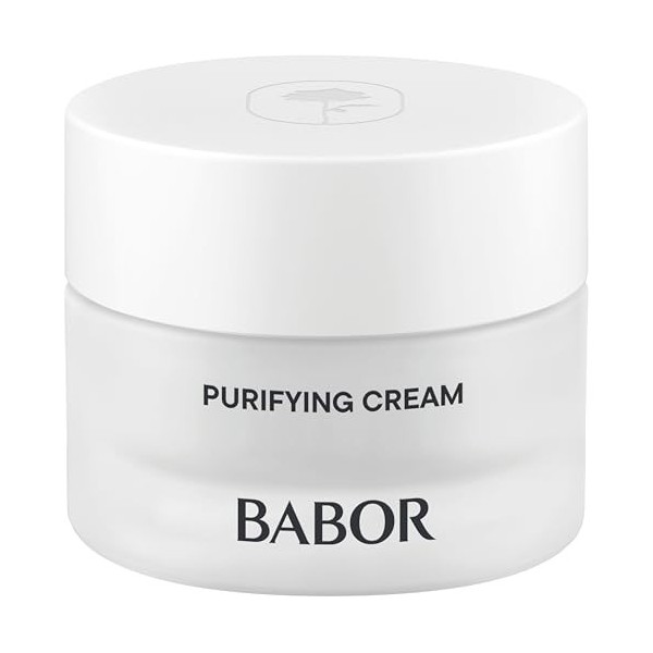 BABOR SKINOVAGE Crème purifiante pour le visage pour peaux à imperfections, soin du visage clarifiant et raffermissant les po