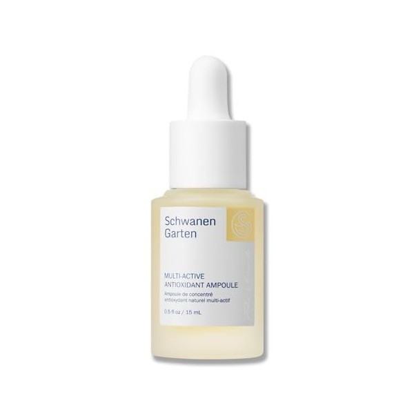 Schwanen Garten Ampoule antioxydante multi-active 0,5 fl oz / 15 ml - Booster antioxydant, ingrédients biologiques et récolté...