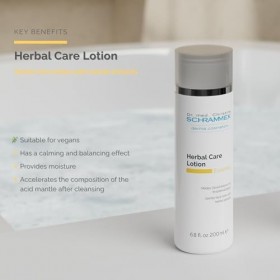 SCHRAMMEK Herbal Care Lotion, 1 x 200 ml Crème Jour et Nuit