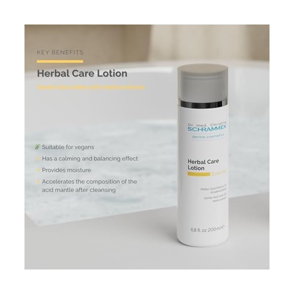 SCHRAMMEK Herbal Care Lotion, 1 x 200 ml Crème Jour et Nuit