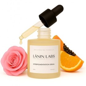 LĀNIN LABS Sérum hyperpigmentation - 30 ml - Sérum à la niacinamide pour peau riche en mélanine contre les taches pigmentaire...