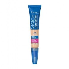 RIMMEL - Match Perfection 2-in-1 Concealer and Highlighter 230 Fair Light - 0.23 fl. oz. 7 ml 