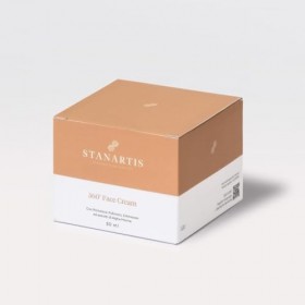 Stanartis - Crème Visage Hydratante 360 FACE CREAM – Action Apaisante, Anti-inflammatoire et Anticomédogène avec Astaxanthine...
