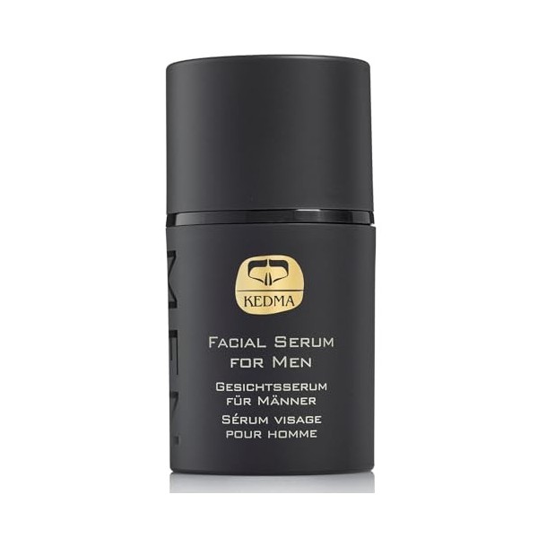 Kedma - Sérum Visage Homme aux Minéraux de la Mer Morte - Anti-Rides et Hydratant - Pour Tous Types de Peau - 50g