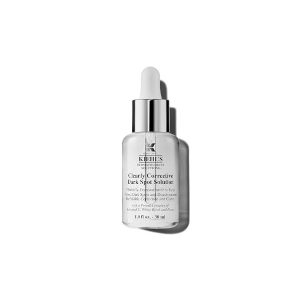 Kiehls, Sérum Correcteur de Taches Brunes Clearly Corrective Dark Spot Solution, Sérum Visage Éclat avec Vitamine C & Acide ...