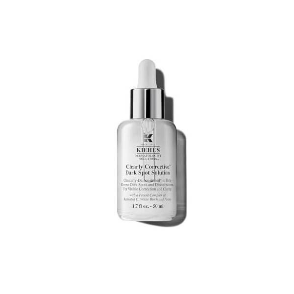 Kiehls, Sérum Correcteur de Taches Brunes Clearly Corrective Dark Spot Solution, Sérum Visage Éclat avec Vitamine C & Acide ...