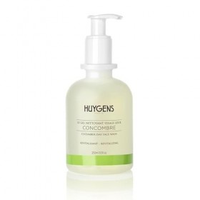 HUYGENS Morning Duo -Gel Nettoyant Visage Revitalisant Concombre & Sérum Acide Hyaluronique Visage Crème Jour et Nuit