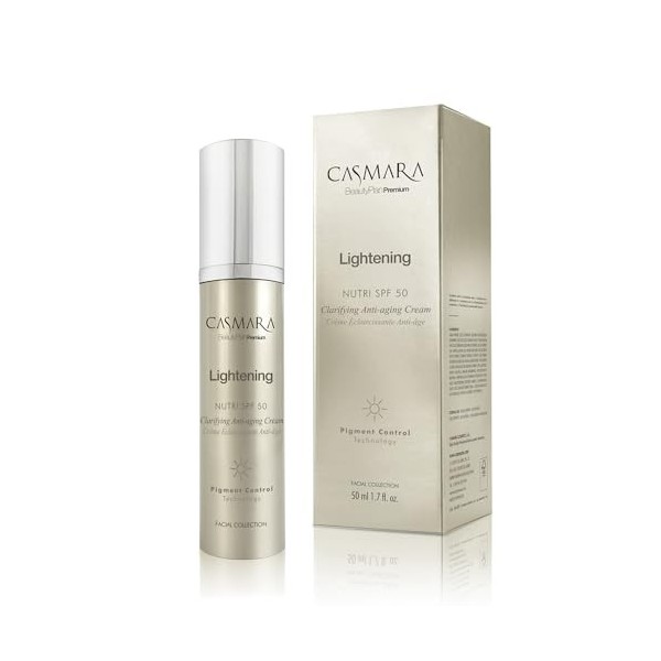 Casmara Lightening Clarifying Cream Spf50 50ml Crème Jour et Nuit