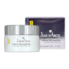 JEAN DARCEL PRESTIGE Crème Vita Suprême - Crème hydratante très riche contre les peaux extrêmement sèches - Avec beurre de k