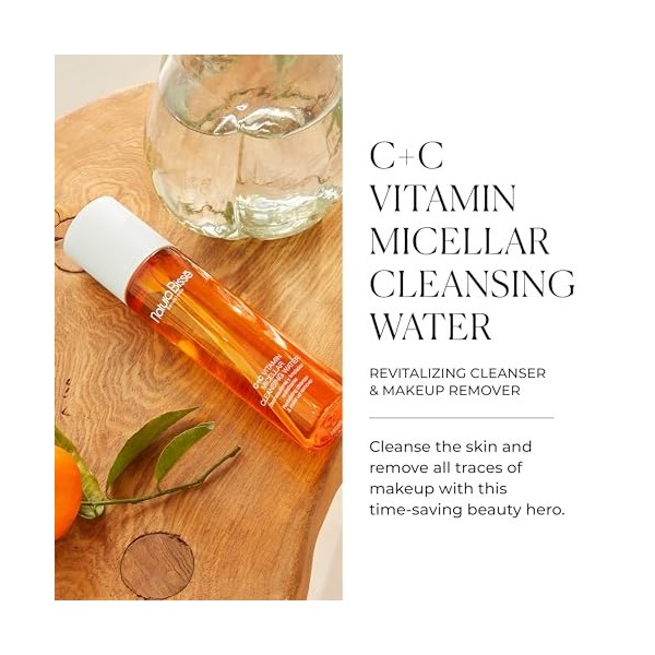 Natura Bissé C+C Eau Micellaire Démaquillante à la Vitamine C | Pour Visage, Yeux et Lèvres | Nettoie en Douceur avec Extrait...