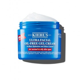 Kiehls, Gel-Crème Visage Ultra Facial pour Peau Normale à Grasse, Anti-Brillance, Contrôle lExcès de Sébum, Atténue les Por C...