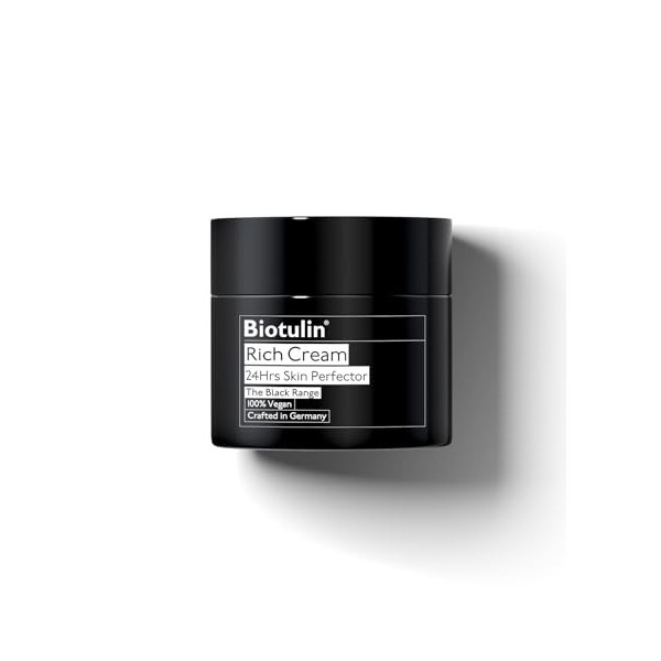 Biotulin - Rich Cream 50ml - Crème hydratante anti-rides au Spilanthol et à lAcide Hyaluronique - Peau repulpée et intenséme ...