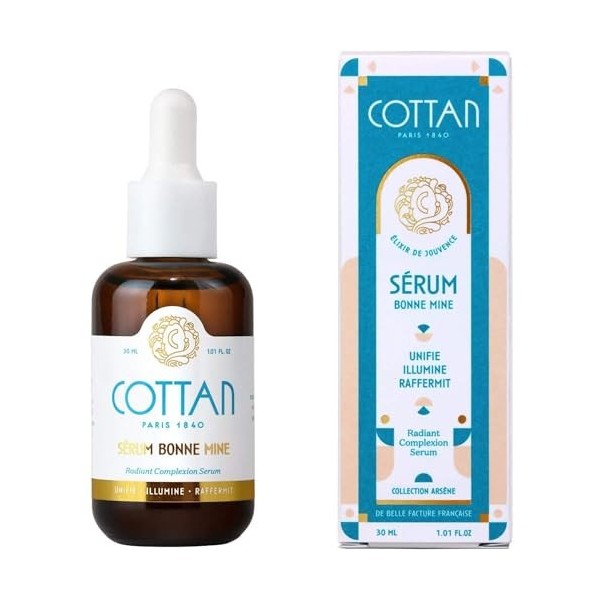 Sérum Bonne Mine - Vitamine C | Unifie, illumine et raffermit | Maison COTTAN | Paris 1840