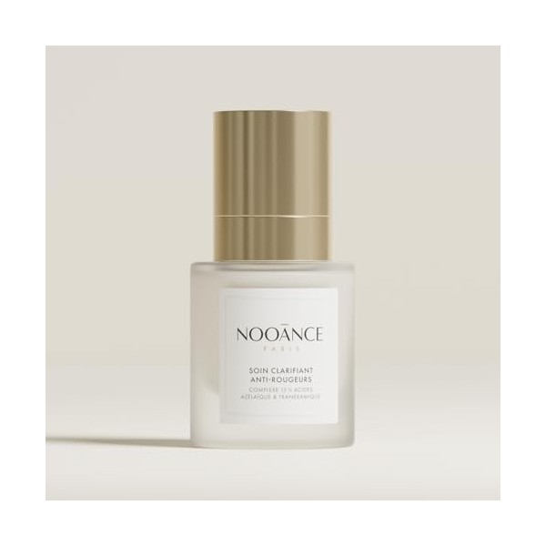 NOOANCE - Soin Clarifiant Anti-Rougeurs - Formule Unique : Acide Azélaïque 12% et Acide Tranexamique 3% - Lutte Contre le Crè...