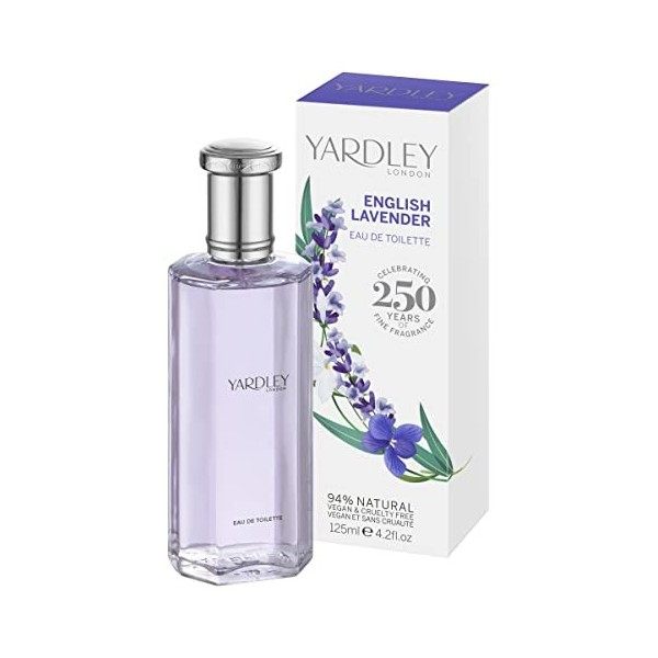 YardleyLondon English Lavender EDT/Eau de Toilette Parfum pour elle 125 ml