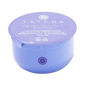 Tatcha The Dewy Skin Cream Refill 50 ml - Crème hydratante riche pour une peau éclatante et repulpée - Avec Purple Rice japon...