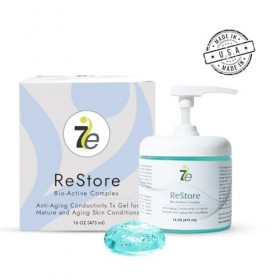7eWellness Myolift Restore Gel conducteur avec complexe bio-actif 473,6 g Produits de soins de la peau du visage – Extrait de...