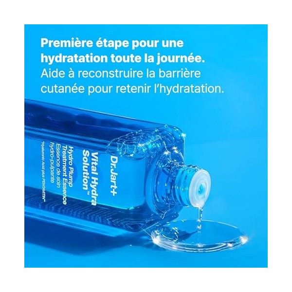 Dr.Jart+ Vital Hydra Solution Essence Traitement Hydro Plump à l’Acide Hyaluronique | Soin de la peau coréen, 150 ml Crème Jo...