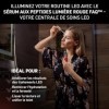 FAQ Red Light Peptide Serum – Sérum visage au collagene et acide hyaluronique, hydratant pour femmes, hommes, soin LED optimi...