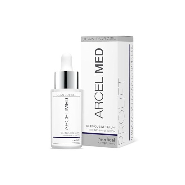 JEAN DARCEL ARCELMED Sérum raffermissant comme du rétinol 30 ml – Lisse et raffermit la peau – Ravive les peaux fatiguées et