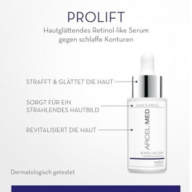 JEAN DARCEL ARCELMED Sérum raffermissant comme du rétinol 30 ml – Lisse et raffermit la peau – Ravive les peaux fatiguées et
