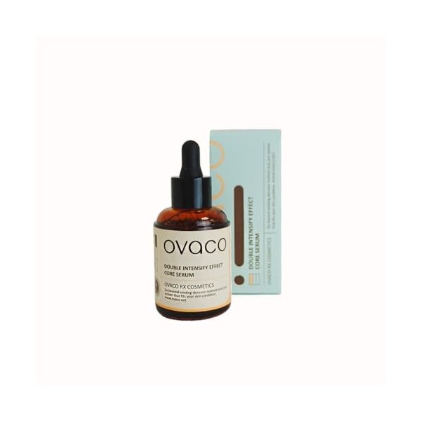 Ovaco - Sérum Double Intensify | Sérum Équilibrant Peau Sensible à Imperfections | Soin Apaisant Peau Acnéique Sensible | Rég...