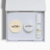 PIN UP SECRET - Coffret Visage Essentiels - Savon Secret Teint Précieux, Peeling et Crème Sans Huile - 3 produits - Peaux Mix...