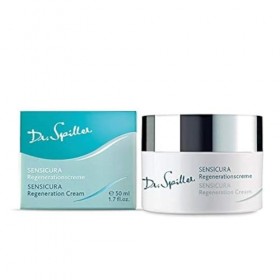 Dr. Spiller SENSICURA Crème régénérante | Crème anti-âge avec acide hyaluronique | Teneur en lipides 30 % | Pour les peaux hy