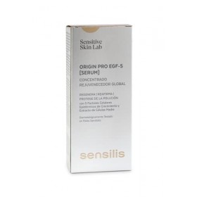 Sensilis Origin PRO EGF-5 Sérum concentré rajeunissant global, raffermit et protège la peau, corrige les rides, avec 5 facteu