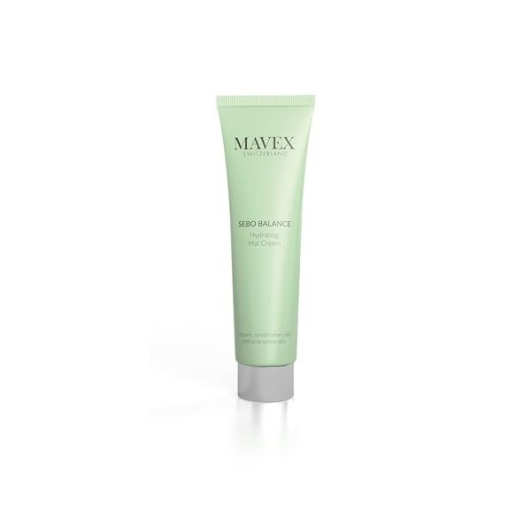 Mavex Sebo Balance - Crème hydratante pour peaux impures et sujettes à lacné, 150 ml Crème Jour et Nuit