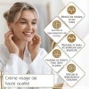 DR. OEZGOEREN KOSMETIK Crème à lAcide Hyaluronique avec Q10 – Crème Visage Anti-Âge Jour & Nuit, Hydratante Antirides, Prote ...