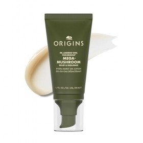 Origins Mega-Mushroom Hydra Burst Lightweight Moisturizer | Réduit visiblement les rougeurs | Contient de la niacinamide et d