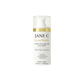 JANE·C Crème Visage Jour Anti-Âge SPF30 Effet Filler – Inspirée de la K-Beauty, avec Bakuchiol, Bave d’Escargot, Acide Hyalur...