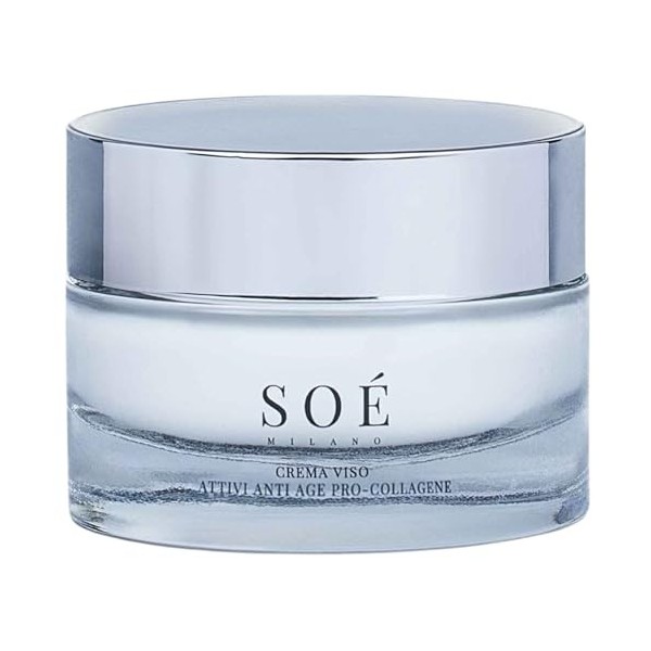 Crème anti-âge pour le visage, anti-âge, collagène, hydratant, avec acide hyaluronique, réduit les rides et ridules jour et n...