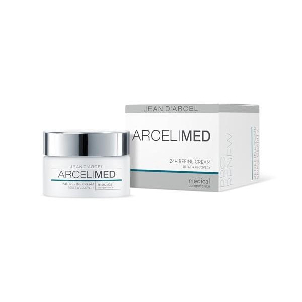 JEAN DARCEL ARCELMED 24h Crème pour le visage - Crème refine 24h - 50 ml - Favorise la régénération de la peau - Améliore la