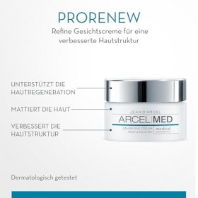 JEAN DARCEL ARCELMED 24h Crème pour le visage - Crème refine 24h - 50 ml - Favorise la régénération de la peau - Améliore la