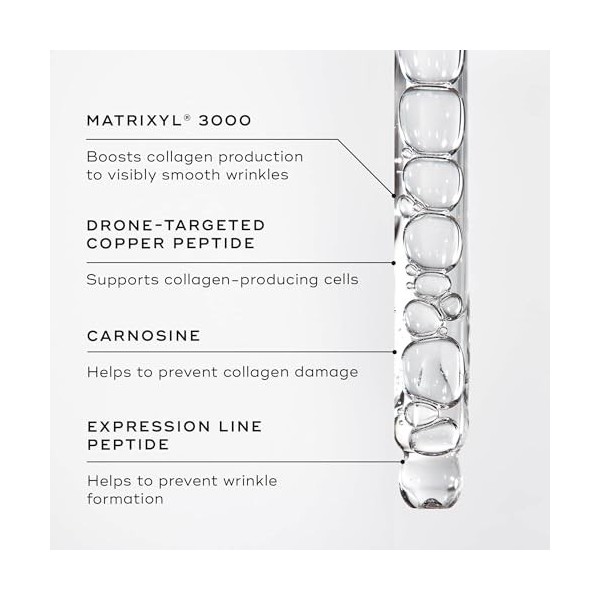 Medik8 Peptides Liquides - Sérum Anti-Âge Multi-Peptides à 30%. - La Technologie Drone-Targeted Lisse les Rides et Repulpe - ...