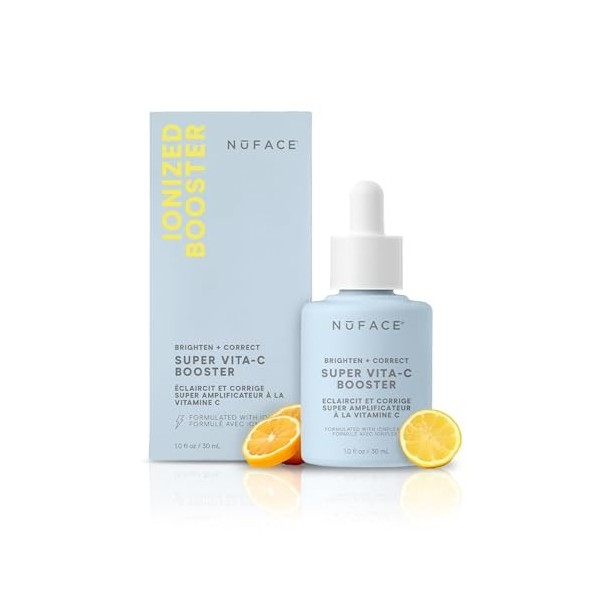 NuFACE Super Vita-C Booster Serum 1 fl oz Crème Jour et Nuit