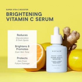 NuFACE Super Vita-C Booster Serum 1 fl oz Crème Jour et Nuit
