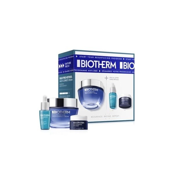 Biotherm, Blue Pro-Retinol, Crème Visage Anti-âge et Anti-rides au Rétinol, Pour Tous Types de Peau Même Sensibles, Réduit le...