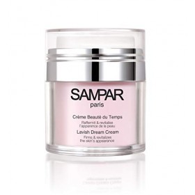 Sampar - Crème Beauté du Temps - Crème Riche Anti- âge - Soin Visage Jour et Nuit - Nourrit, Raffermit et Revitalise - Pot hy...