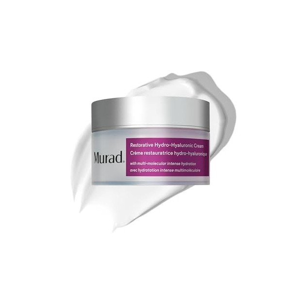 Murad Crème hydratante réparatrice hydro-hyaluronique pour le visage - Hydratant à lacide hyaluronique pour le visage avec e