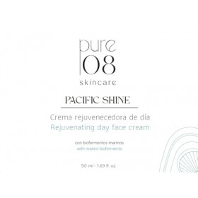 Crème de jour rajeunissante Pacific Shine de 08PURE Skincare, aux bioferments marins, à la centella asiatica et à lacide hya ...